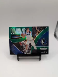 2021-22 Panini Prizm Luka Doncic Dominance Prizm Green #10 Mavericks LAKERS - Picture 1 of 2