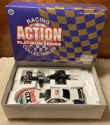 ACTION-JOHN FORCE CASTROL 1998 MUSTANG FUNNY CAR LIMITED EDITION 1:32 DIECAST - Image 1 of 4