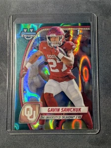 Gavin Sawchuk 2024 Bowman University Teal Lava 1st Bowman Oklahoma - Picture 1 of 2