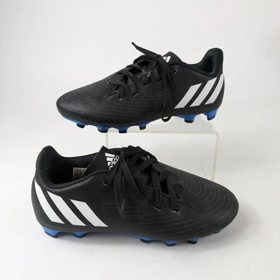 Adidas Boys Size 12K Soccer Cleats Low-Top Predator Edge.4 Flexible Ground Black - Image 1 of 4