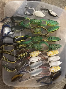 spro frog lot 55 And 65 LOT OF 26 - Picture 1 of 22