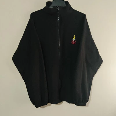 United States Olympic USA Made Fleece Full Zip Jacket Mens XXL 100% Polyester - Image 1 of 4