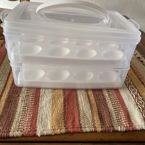 Sap ware Portauova 2 Dozzine, Impilabile, Plastica - Foto 1 di 3