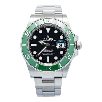 Rolex Submariner Fecha Starbucks 126610LV COMO NUEVO Automático Esfera Negra Reloj para Hombres 41 mm Foto 1 de 4