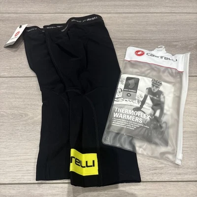 CASTELLI THERMOFLEX Winter Knee WARMERS Size Medium - Image 1 of 2