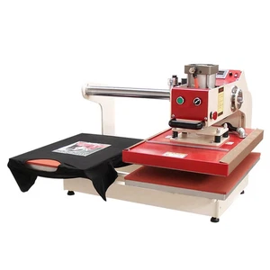 Thermotransferdrucker Mit Pneumatischer Heißpresse Mit Zwei Stationen - Picture 1 of 18