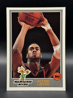 1992-93 Topps Archives Alton Lister #17 Milwaukee Bucks - Image 1 of 2