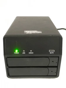 Sans Digital MR2UT+ B2015110140 2-Bay 3.5" SATA Enclosure w/ Caddies FREE SHIP - Picture 1 of 14