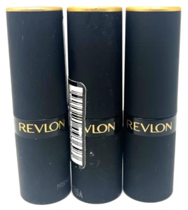(3) Revlon Super Lustrous Matte Lipstick New In Packaging 001 - If I Want To - Picture 1 of 3