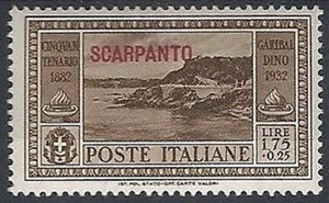 1932 EGEO SCARPANTO GARIBALDI 1,75 LIRE MH * - RR11739 - Picture 1 of 1