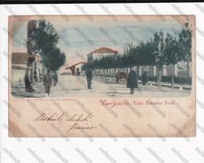RM CARTOLINA CERIGNOLA VIALE FEDERICO TOZZI 1900 VIAGG.