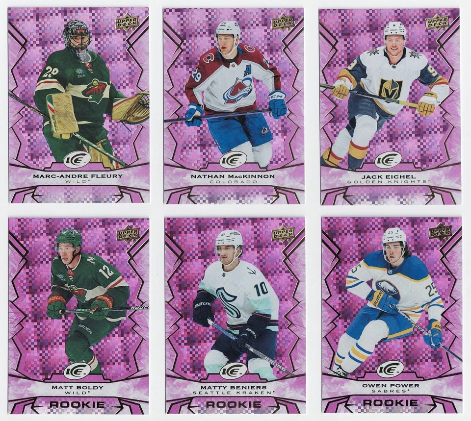 2022-23 Upper Deck UD Ice Purple Parallel Card #1-150 Pick From List !! - Image 1 of 1