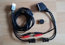 Sega Dreamcast VGA Cable with 15kHz(RGB)/31kHz(VGA) switch + RGB SCART adapter