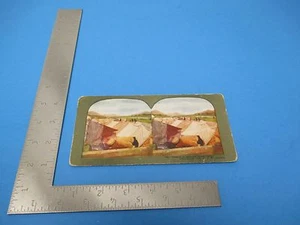 1905 Stereoview T.W.Ingersolle #153 Ansicht in einem japanischen Armeelager - Bild 1 von 2