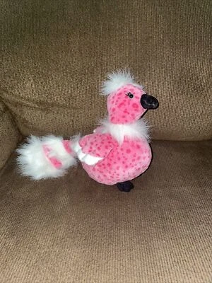 Ganz Plush Bird Cherry Blossom Pink White 8" Stuffed Animal Toy Webkinz  - Image 1 of 4