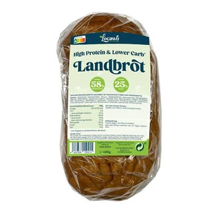 Locawo High Protein & Low Carb* Landbrot | Bauernbrot | Scheiben | 400g - Bild 1 von 7
