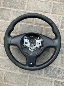 BMW M Sport Leather 3 Spoke Steering Wheel E46 E39 M Tech M-tech - Picture 1 of 6