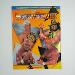 World Wrestling Magazine - WWF April 1992 VIII Mania - Special Souvenir Edition - Picture 1 of 9