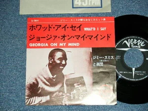 JIMMY SMITH Japan ORIGINAL 1964 NM 7"45 WHAT'D I SAY  - Picture 1 of 6