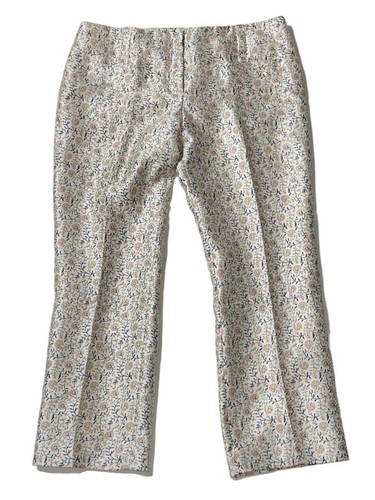 Pantaloni elasticizzati floreali Tory Burch in seta floreale Tory Burch donna (taglia 10)