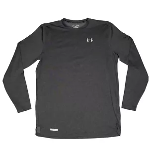 Camisa ajustada Under Armour Cold Gear para hombre XL gris capa base suéter atlético - Imagen 1 de 10