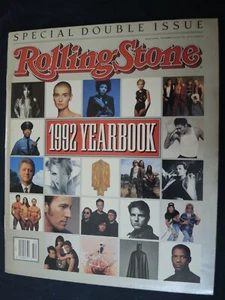 ROLLING STONE YEARBOOK 1992 12/10/1992 DOUBLE ISSUE - Picture 1 of 11