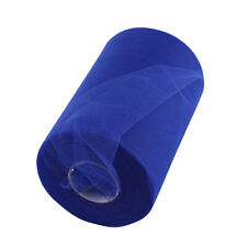 DIY Wedding Decor Tulle Roll Spool Apparel Knit For Sewing Part(Royal Blue) ◈