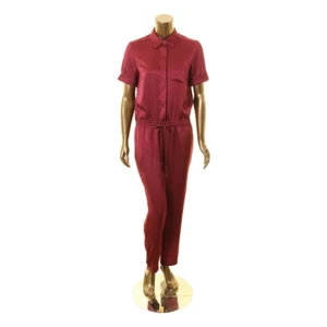 LAUREN RALPH LAUREN NEW Women's Satin Drawstring Waist Jumpsuit TEDO - Picture 1 of 2