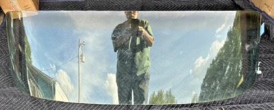 Used 1955-56 Packard 4 door Packard Clipper/Patrician Front Windshield (RW123) - Image 1 of 4