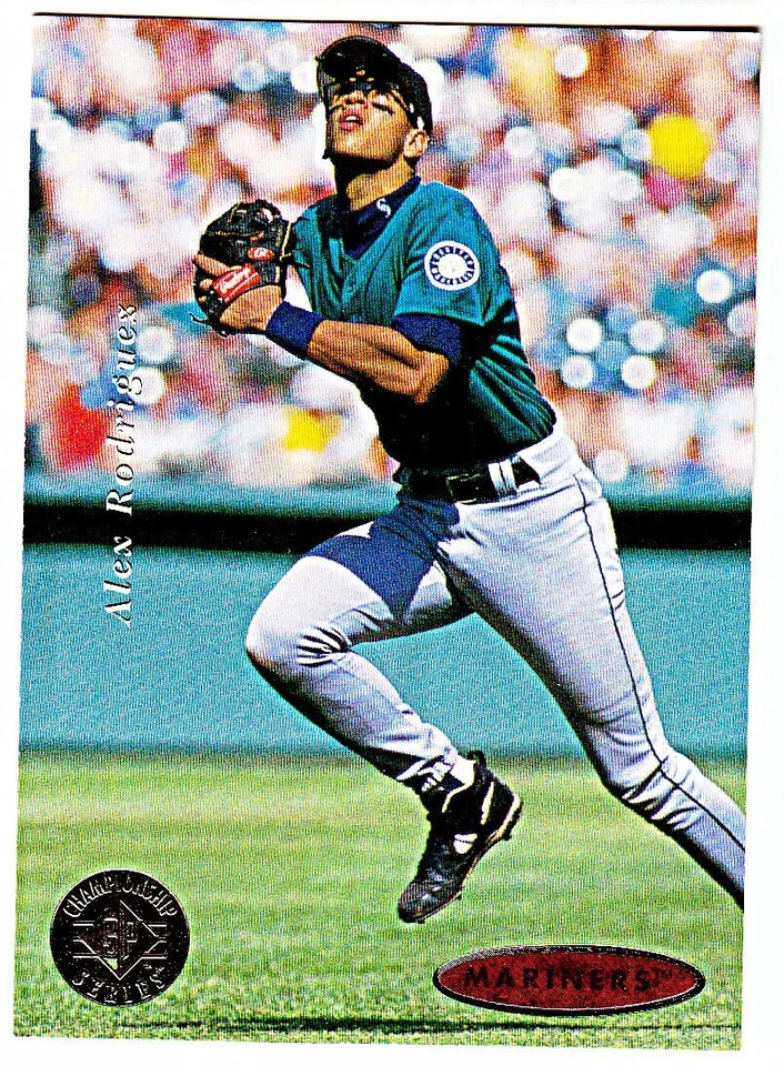 1995 SP CHAMPIONSHIP SERIES #184 ALEX RODRIGUEZ Seattle Mariners Baseball Card - Image 1 of 1