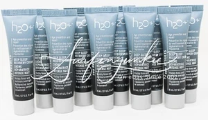 H2O h2o+ Deep Sleep Recovery Cream Mini Travel Trial Sz Tubes .27 oz each 10pc - Picture 1 of 2