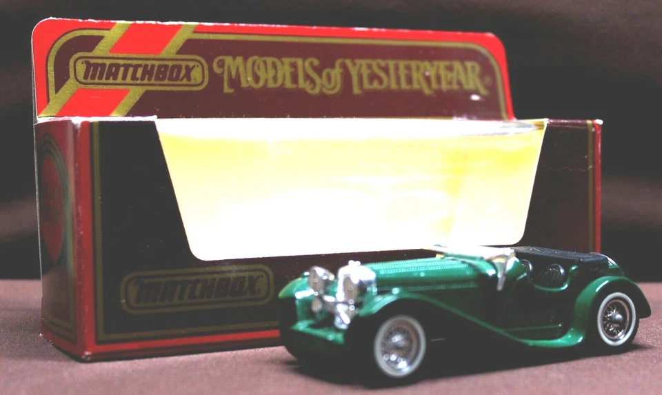 1984 Lesney Matchbox Models Of Yesteryear Y-1 1936 Jaguar SS-100 NIB Die-Cast   - Image 1 of 4