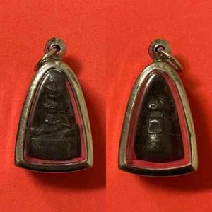 Phra LP Tuad Leklai Pendant Power Talisman Thai Buddha Amulet - Picture 1 of 1