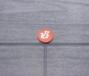 The Quacks of Quedlinburg | Red Rat Stone Wooden Token | Official Game Piece - Picture 1 of 5