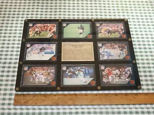 A WALTER PAYTON Collectors Plaque Collection of Cards by CARD SHARK COLLECTIBLES - Picture 1 of 6