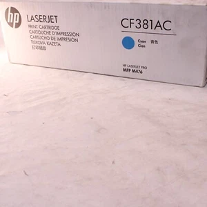 Tóner cian original HP CF381AC - Imagen 1 de 3