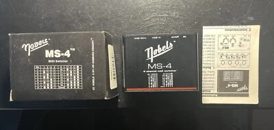 Interruptor midi Nobels MS-1 Foto 1 de 3
