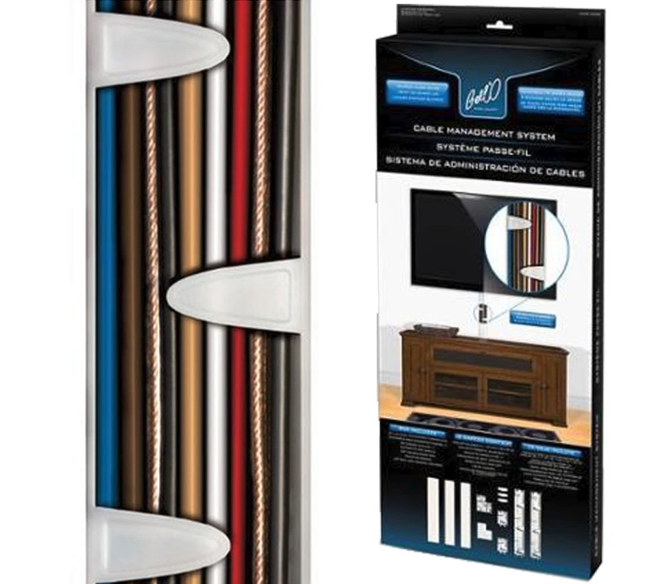 Bell'O ТВ-кабель консилер транкинг провод шнур управление скрытие настенное крепление система - Изображение 1 из 4