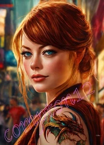 Emma - 13"x 9" Fine Art Print - only 6 signed and numbered prints made - Picture 1 of 2