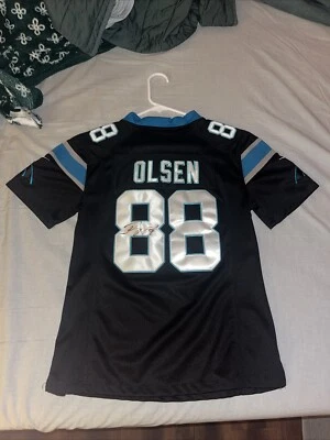 greg olsen signed jersey Foto 1 de 2