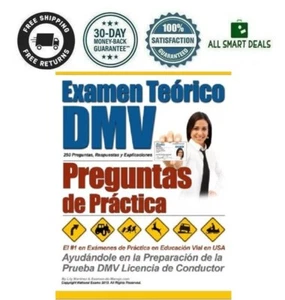 Libro De Manejo Español De USA Para Aprobar El Examen Teorico DMV Mas Vendido - Picture 1 of 12