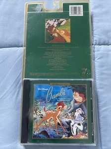 Bambi An Original Walt Disney Records Soundtrack CD Long Box Collectible Blister - Picture 1 of 5