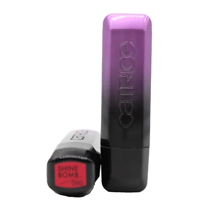 2x Catrice Shine Bomb Lipstick Lippenstift 090 Queen of Hearts ROT je 3,5g - NEU