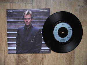 Russians by Sting 7" Vinyl single A&M AM 292 Picture Sleeve - Picture 1 of 1
