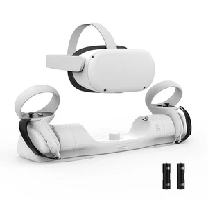 Magnetische Ladestation Ladestation Basis für Quest 2 VR Headset Controller - Bild 1 von 9