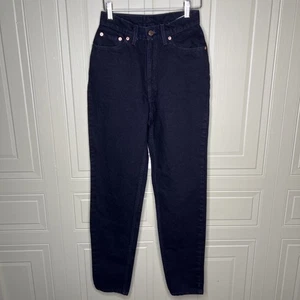 De colección Levis 512 Slim Fit Pierna Cónica 5 Med 24x 29 Negro EE. UU. - Imagen 1 de 9