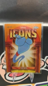 2025 Topps Chrome Disney ICONS GENIE 8/25 #DI-30 - Picture 1 of 3