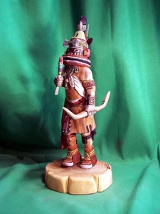 Hopi Kachina Puppe - The Warrior Twin Kachina von Wally Grover - erstaunlich! - Bild 1 von 8