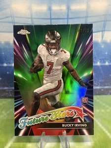 2024 Topps Chrome Bucky Irving Future Stars Green /99 Tampa Bay Rookie RC - Bild 1 von 3