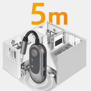 2in1 Wireless Audio Adapter for Various Devices Including Cars For TVs - Afbeelding 1 van 8